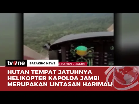 TKP Jatuhnya Helikopter Merupakan Jalur Hewan Buas