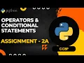 NXTWAVE Python ASSIGNMENT - 2A Source Codes