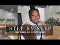 The COMPLETE Breakdown of Opening an Event Space Step By Step