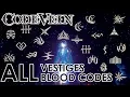Code Vein - All Vestiges and Blood Codes Full Guide Weaver of Wills Mender of Minds Trophy