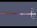Open FOAM - 2D-flow-in-backwardstep-laminar