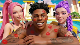IShowSpeed Plays KISISNG CHASING with KPOP GIRLS in LOVE.. Fortnite Movie