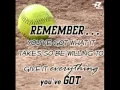 Amazing Softball Quotes