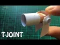 How to Articulate A Paper Action Figure Ep 3 - The T-JOINT Tutorial