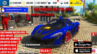 Car parking multiplayer new update v4.9.9.1 mod apk unlimited money unlimited gold unlock all 
