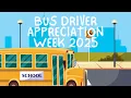 Bus Driver Appreciation Week 2025