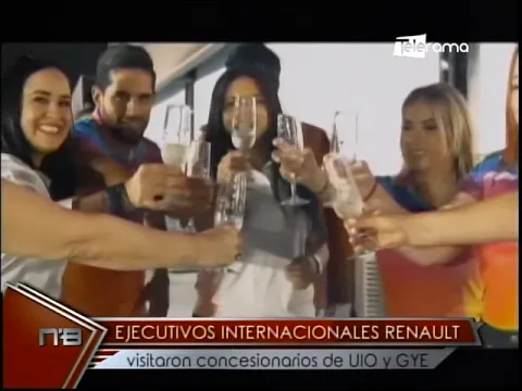 Ejecutivos internacionales Renault visitaron concesionarios de UIO y GYE