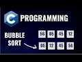 Bubble Sort in C Sorting Algorithm Explained with Code Example Hindi