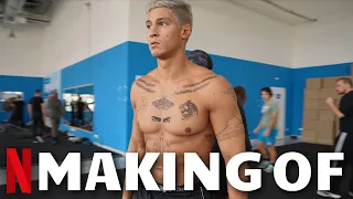 making of 60 minutes behind the scenes of filming with emilio sakraya netflix film 2024 