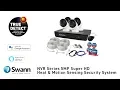 Swann 5MP Security System Overview NVR-8580 with Security Cameras N -865MSB Swann Security app