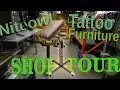 Small Space Shop Tour - Niteowl Tattoo Furniture