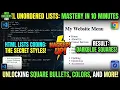 HTML Unordered List UL Complete Tutorial in Urdu Bullets Types Nested Lists