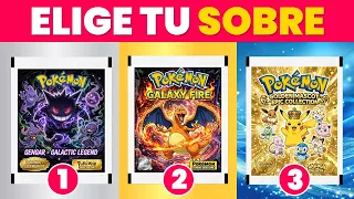 ELIGE TU SOBRE POKÉMON GOLD PACK ⚡️🏆 Quiz De POKÉMON 2026 ⚡️✨ | ¿TENDRÁS SUERTE?