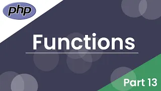 Learn PHP Functions Php Somali Tutorials Part 13