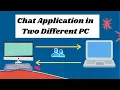 Chat Application in Two Different Computer HINDI Part