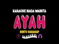 Download Lagu AYAH Karaoke | RINTO HARAHAP - Nada Wanita
