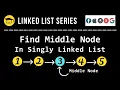 Find Middle Node In Linked List