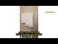 Review Rae Dunn Hand Towels Embroidered Decorative Hand Towel for Kitchen and Bathroom 100 Cotton