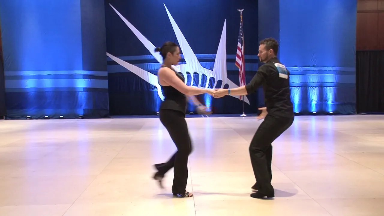 Liberty Swing 2018 All Star Strictly Swing Finals Philippe Berne & Shanna Porcari