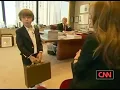 Young Barron Trump speaks with Slovenian accent America First