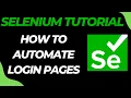 Selenium Tutorial How to Automate and bypass Login Pages