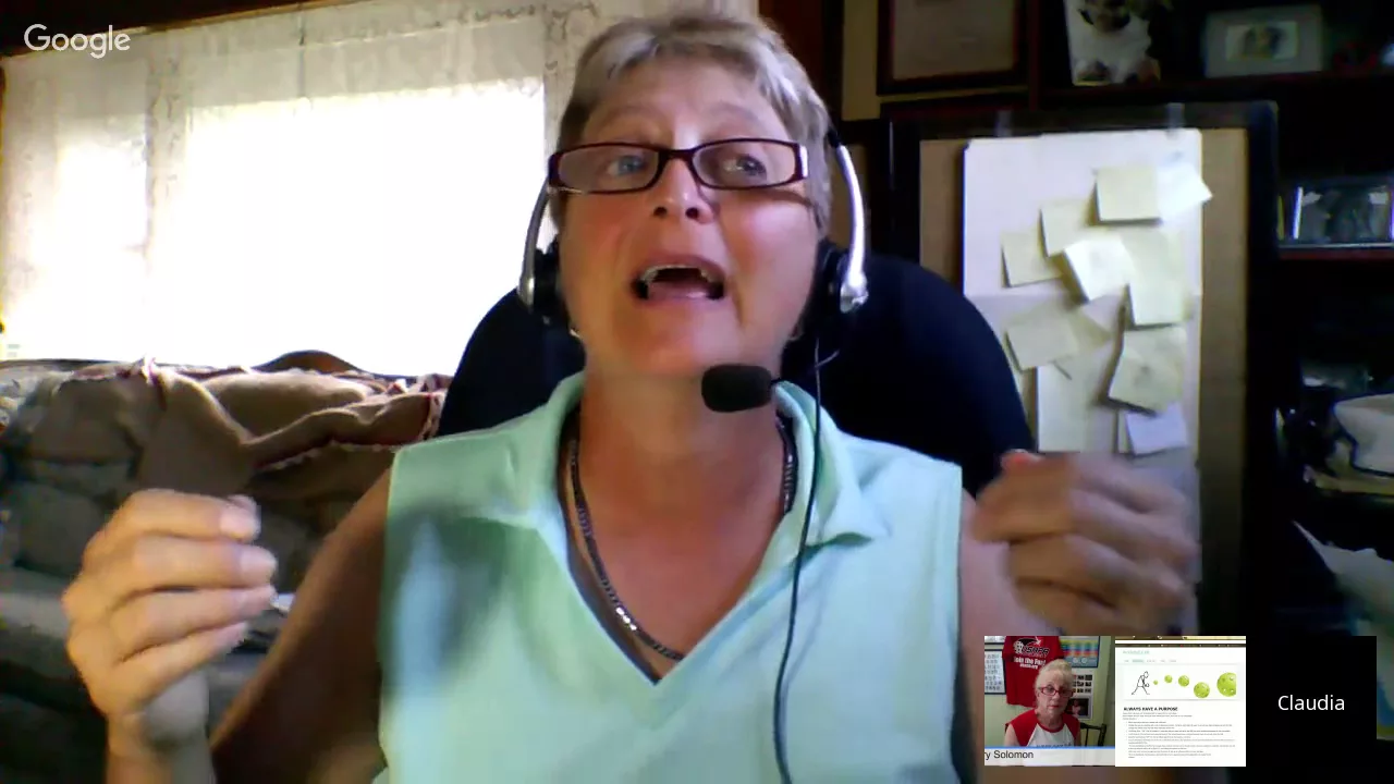 Claudia Fontana, Author Pickleball CPR: Top PB Passions  Part 6