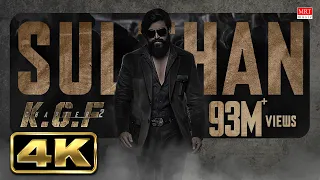 sulthan video song hindi kgf chapter 2 rocking star yash prashanth neel ravi basrur hombale