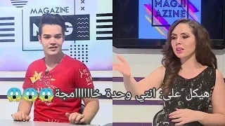 زلعة المذيعة للفقمة وهيكل علي انتي انسانة خامجة 