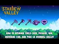 How to Upgrade Tools Axe Pickaxe Hoe Watering Can and Pan in Stardew Valley Gameplay Guide