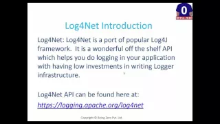 2 - Introduction to Log4Net Selenium C Logger