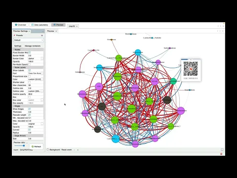 Download MP3 gephi tutorial1--after 39.simple_network.r-network visualization by gephi