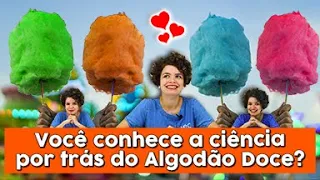 Como é feito o Algodão Doce!  ☁️🍭