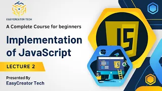 JavaScript Implementation How to Implement JavaScript Beginners to Pro in Hindi Urdu Lecture 2