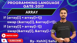 Programming Language GATE-2017 Problem Solution