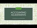 Week 8-10 Adjustments in Financial Statements Accounting for Accounts Receivables