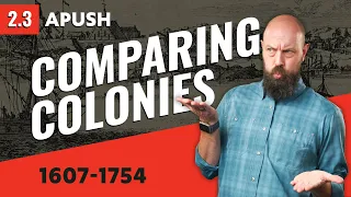 REGIONS of the British Colonies COMPARED APUSH Review