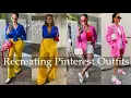 RECREATING 5 PINTEREST OUTFITS 2022 SUMMER OUTFIT IDEAS Fashion Over 40 by Crystal Momon