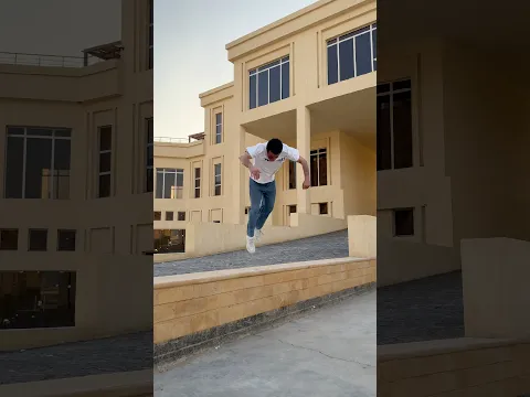 حركة باركور فى السريع 🏃🏻‍♂️🤩🔥