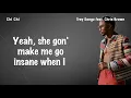 Trey Songz - Chi Chi feat. Chris Brown (lyrics)