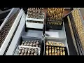 Harbor Freight Cobalt vs Titanium 115 Piece Drill Index