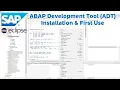 SAP ABAP Development Tool ADT Installation First Use