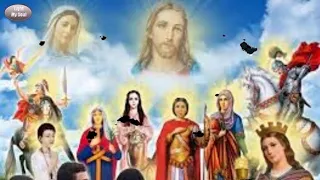 ترنيمه السلام للسمائيين في بدا النهار كورال العذراء مريم ومارمينا من اجتماع ارميا النبي للرجل دندنها
