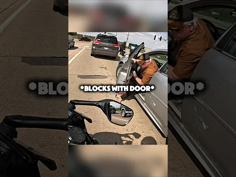 Biker argued with a crazy man...