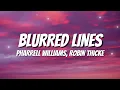 BLURRED LINES - PHARRELL WILLIAMS, ROBIN THICKE (LYRICS)