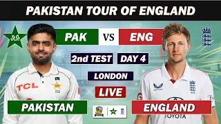 PAKISTAN vs ENGLAND 2nd TEST MATCH DAY 4 LIVE COMMENTARY | PAK VS ENG LIVE | PAK 6 WKTS