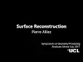 Surface Reconstruction