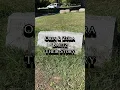 Headstone Cleaning and Story Orin Zora Baltz