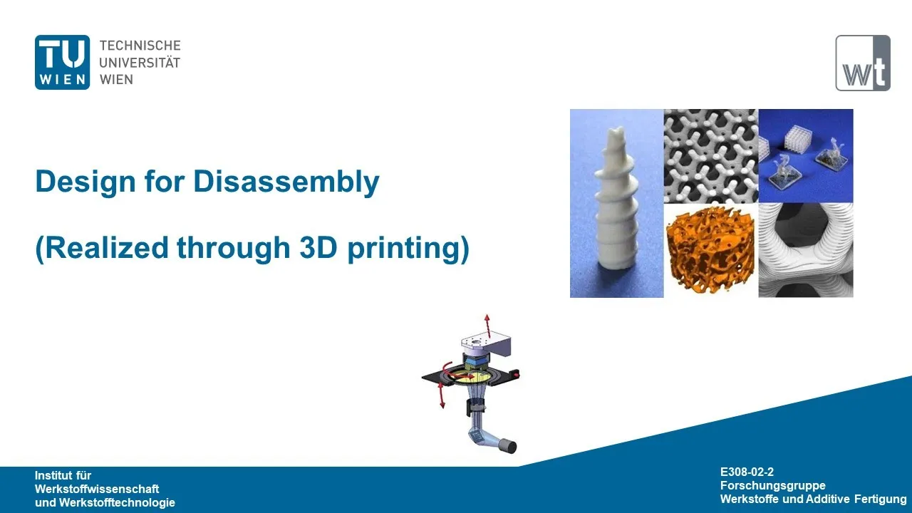 Design for Disassembly