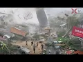 Download Lagu Tyfoon Ragasa met een snelheid van 285 km/u verwoest China — straten overstroomd, huizen weggespo...