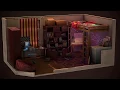 90 s Dorm Room Flag Animation